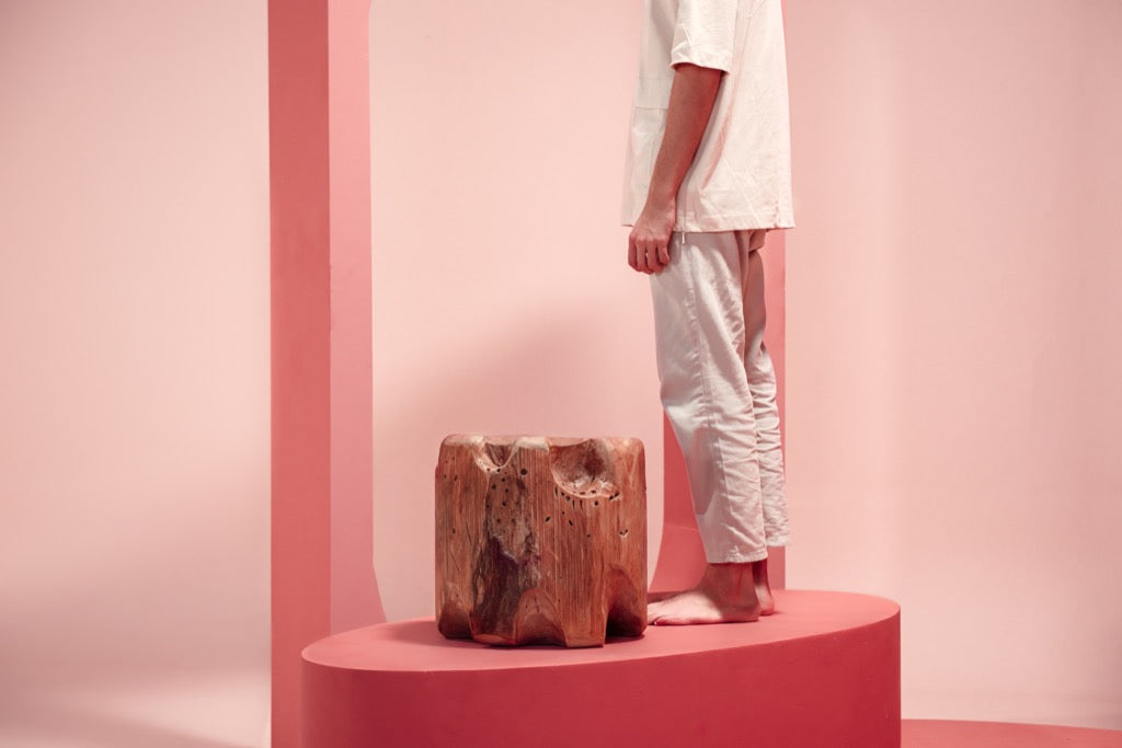 STAGGERED TREE TRUNK