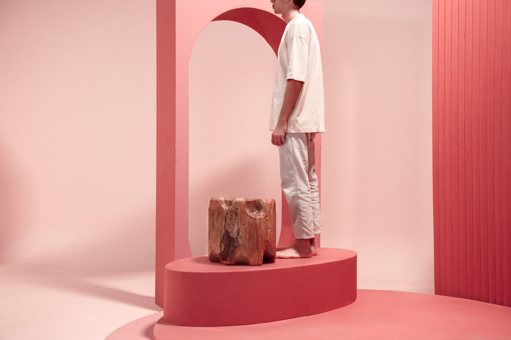 STAGGERED TREE TRUNK